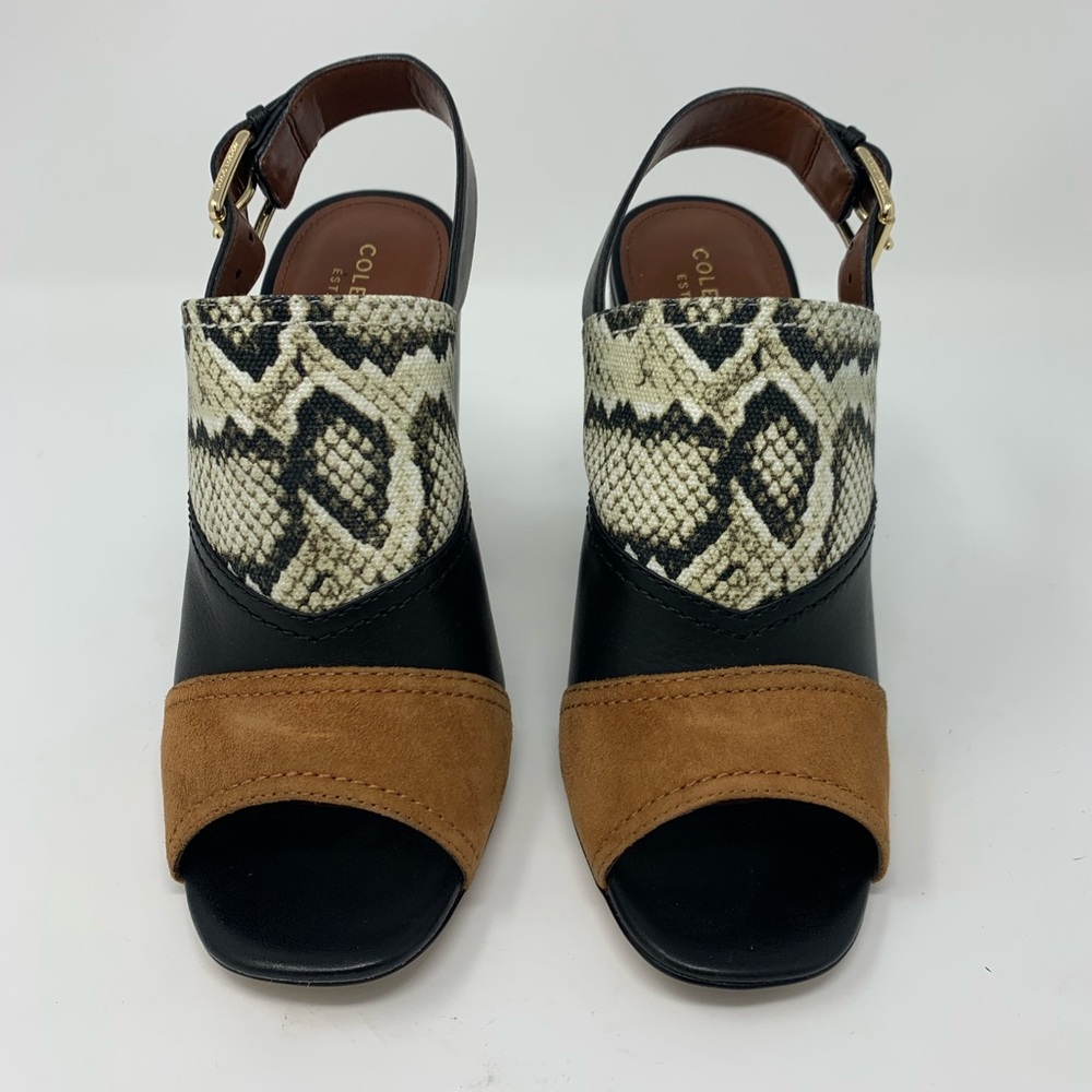 COLE HAAN AUTHENTIC UNIQUE COLORBLOCK REPTILE